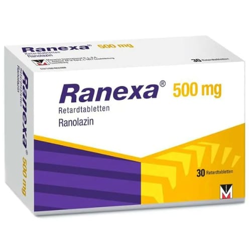 Ranexa 500 Mg 20 Tablet - Alodokter Shop