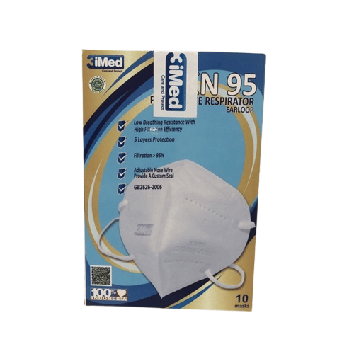 3iMed KN95 Particular Respirator 10 Masker - Alodokter Shop