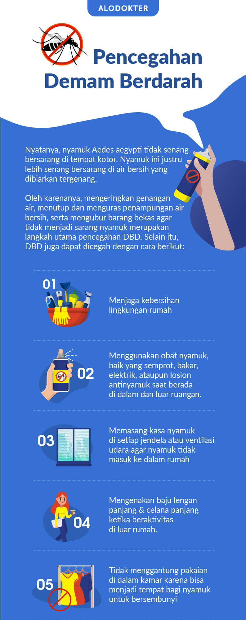 Fakta-Fakta dan Pencegahan DBD - Alodokter