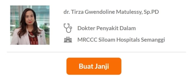 Dokter Spesialis Penyakit Dalam Terbaik di Jakarta Selatan - Alodokter