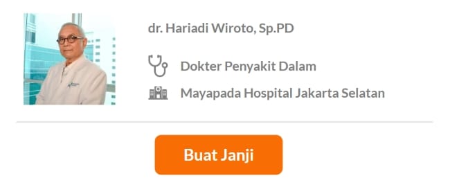 Dokter Spesialis Penyakit Dalam Terbaik di Jakarta Selatan - Alodokter