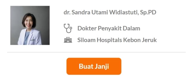 Dokter Spesialis Penyakit Dalam Terbaik di Jakarta Barat - Alodokter