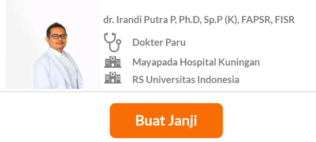 Dokter Spesialis Paru Terbaik di Jakarta Selatan - Alodokter