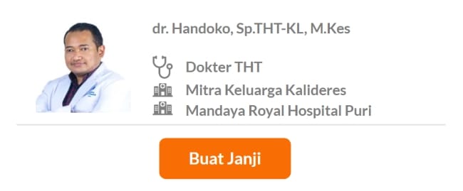 Dokter Spesialis THT Terbaik di Jakarta Barat - Alodokter