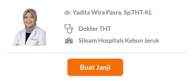 Dokter Spesialis THT Terbaik di Jakarta Barat - Alodokter