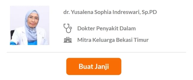 Dokter Spesialis Penyakit Dalam Terbaik di Bekasi - Alodokter