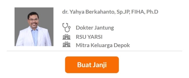 Dokter Spesialis Jantung dan Pembuluh Darah Terbaik di Jakarta Pusat - Alodokter