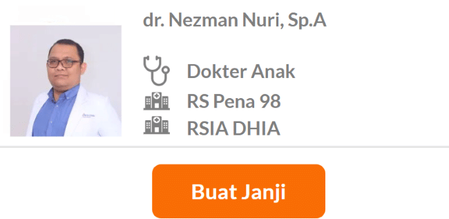 Dokter Spesialis Anak Terbaik di Bogor - Alodokter