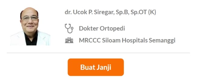 Dokter Spesialis Ortopedi dan Traumatologi Terbaik di Jakarta Pusat - Alodokter