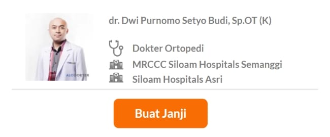 Dokter Spesialis Ortopedi dan Traumatologi Terbaik di Jakarta Pusat - Alodokter