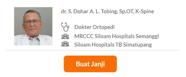Dokter Spesialis Ortopedi dan Traumatologi Terbaik di Jakarta Pusat - Alodokter