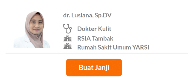 Dokter Spesialis Kulit dan Kelamin Terbaik di Jakarta Pusat - Alodokter