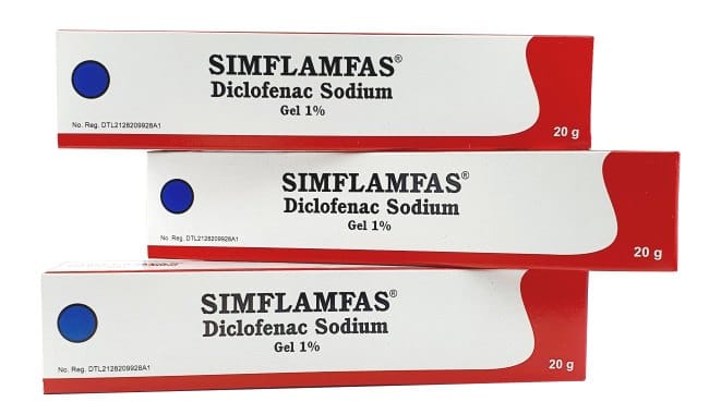 Simflamfas Gel