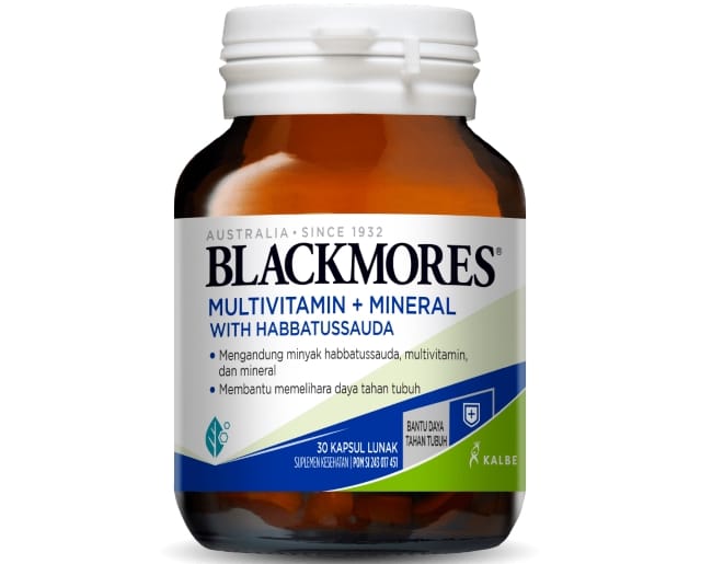 Blackmores Multivitamin + Minerals with Habbatussauda