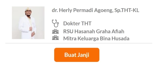 Dokter Spesialis THT Terbaik di Depok - Alodokter
