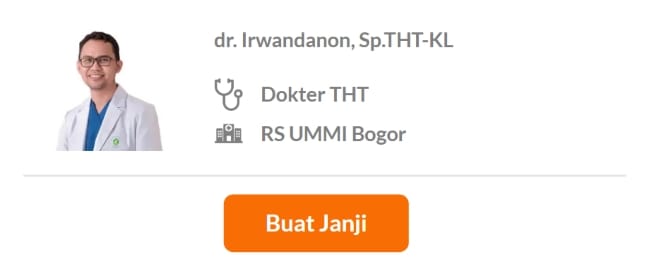 Dokter Spesialis THT Terbaik di Bogor - Alodokter