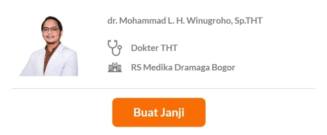 Dokter Spesialis THT Terbaik di Bogor - Alodokter