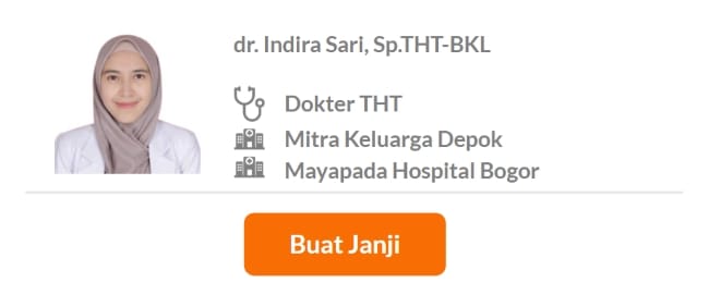 Dokter Spesialis THT Terbaik di Depok - Alodokter