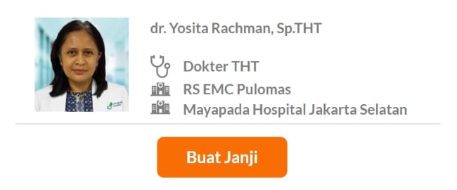 Dokter Spesialis THT Terbaik di Jakarta Timur - Alodokter