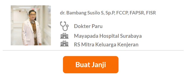 Dokter Spesialis Paru Terbaik di Surabaya - Alodokter