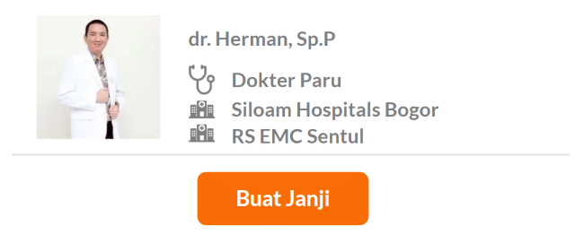 Dokter Spesialis Paru Terbaik di Bogor - Alodokter