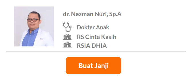 Dokter Spesialis Anak Terbaik di Tangerang Selatan - Alodokter