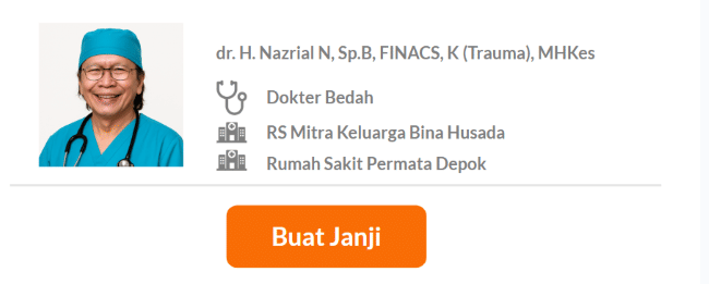 Dokter Spesialis Bedah Terbaik di Bogor - Alodokter