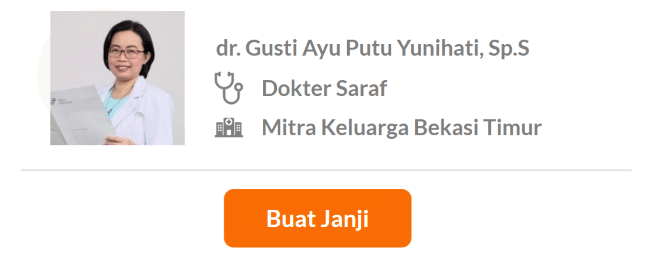 Dokter Spesialis Saraf Terbaik di Bekasi - Alodokter