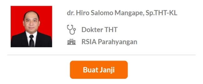 Dokter Spesialis THT Terbaik di Bandung - Alodokter