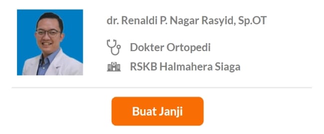 Dokter Spesialis Ortopedi dan Traumatologi Terbaik di Bandung - Alodokter