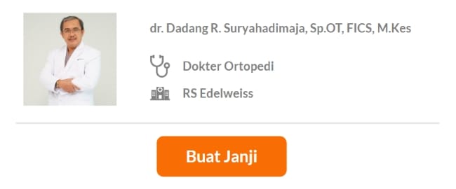 Dokter Spesialis Ortopedi dan Traumatologi Terbaik di Bandung - Alodokter