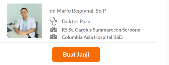 Dokter Spesialis Paru Terbaik di Tangerang Selatan - Alodokter