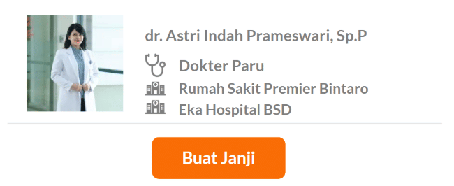 Dokter Spesialis Paru Terbaik di Tangerang Selatan - Alodokter