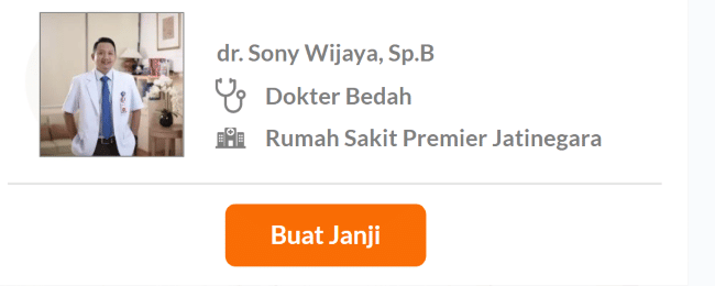 Dokter Spesialis Bedah Terbaik di Jakarta Timur - Alodokter