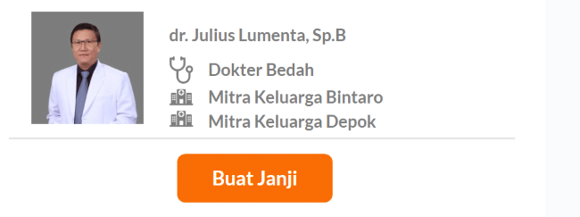 Dokter Spesialis Bedah Terbaik di Tangerang Selatan - Alodokter