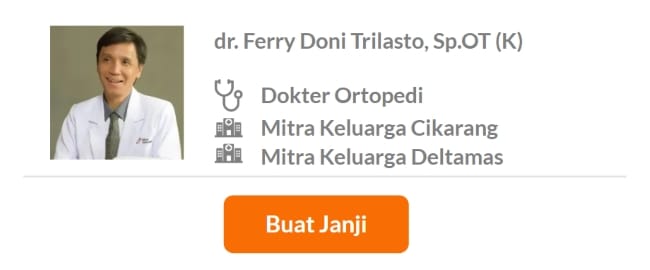 Dokter Spesialis Ortopedi dan Traumatologi Terbaik di Bekasi - Alodokter