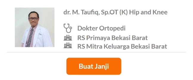 Dokter Spesialis Ortopedi dan Traumatologi Terbaik di Bekasi - Alodokter