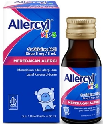 7 Obat Cetirizine Sirup untuk Anak yang Aman Digunakan - Alodokter