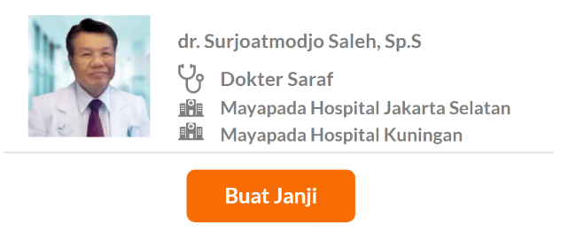 Dokter Spesialis Saraf Terbaik di Jakarta Selatan - Alodokter