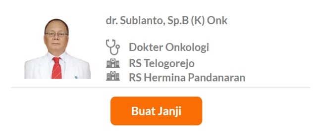 Dokter Spesialis Onkologi Terbaik di Semarang - Alodokter