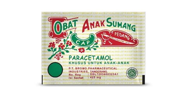 Obat Anak Sumang Cap Pedang