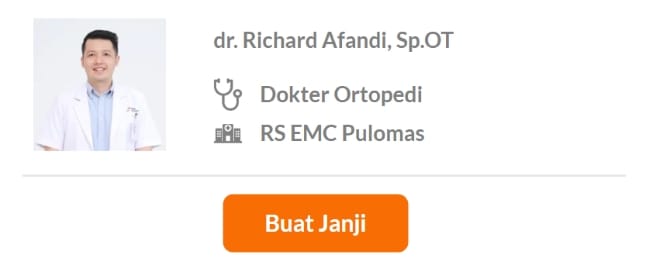 Dokter Spesialis Ortopedi dan Traumatologi Terbaik di Jakarta Timur - Alodokter