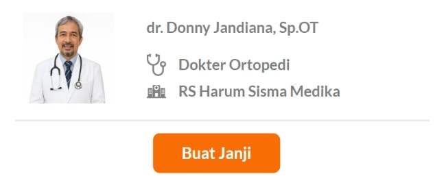 Dokter Spesialis Ortopedi dan Traumatologi Terbaik di Jakarta Timur - Alodokter