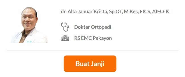 Dokter Spesialis Ortopedi dan Traumatologi Terbaik di Bekasi - Alodokter