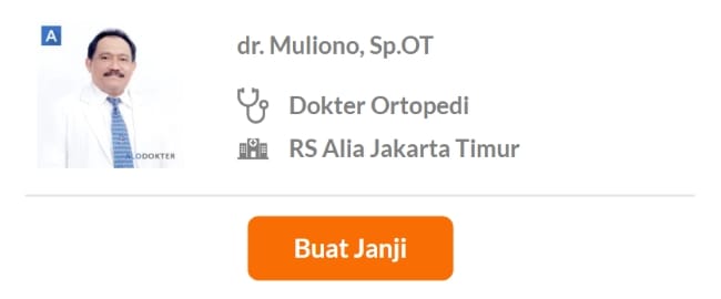 Dokter Spesialis Ortopedi dan Traumatologi Terbaik di Jakarta Timur - Alodokter