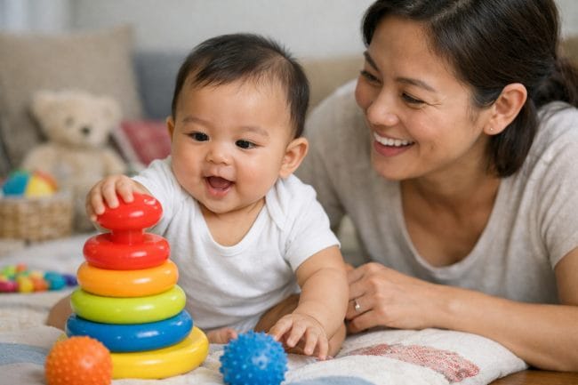 Stimulasi Bayi 6 Bulan, Kunci Tumbuh Kembang Optimal - Alodokter