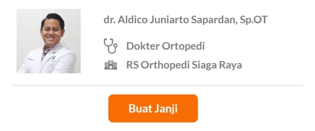 Dokter Spesialis Ortopedi dan Traumatologi Terbaik di Jakarta Selatan - Alodokter