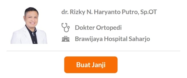 Dokter Spesialis Ortopedi dan Traumatologi Terbaik di Jakarta Selatan - Alodokter