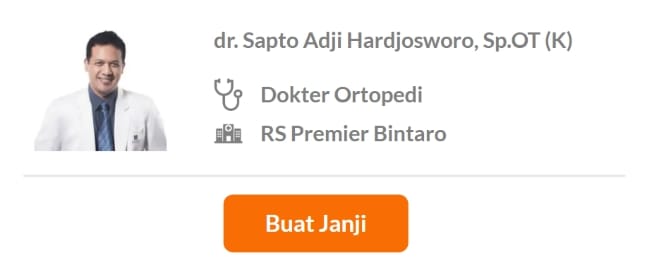 Dokter Spesialis Ortopedi dan Traumatologi Terbaik di Tangerang Selatan - Alodokter