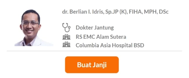 Dokter Spesialis Jantung dan Pembuluh Darah Terbaik di Tangerang Selatan - Alodokter